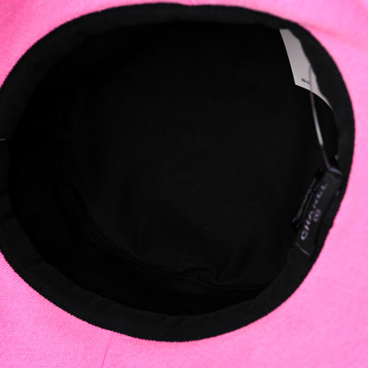 Chanel Denim Logo Bucket Hat M Pink Yellow 7 of 8