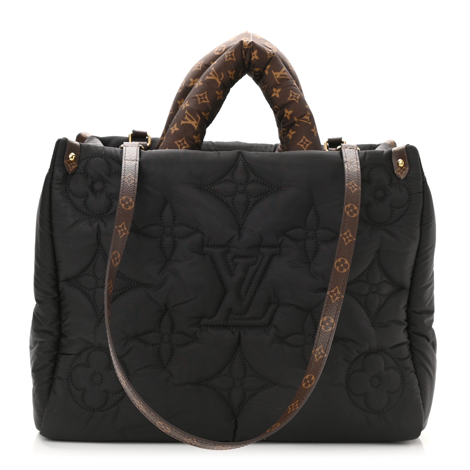 Louis Vuitton Econyl Monogram Pillow Giant Onthego MM Black 1 of 7