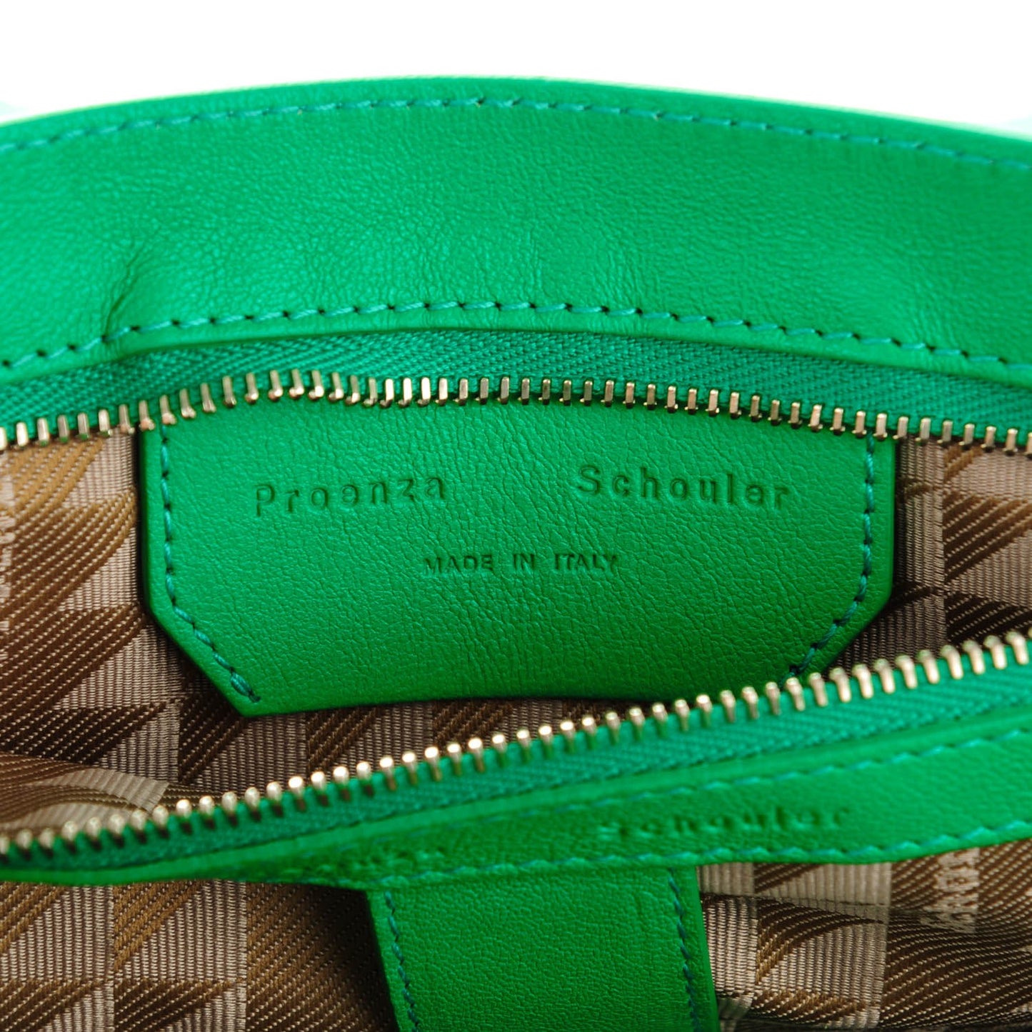 Lambskin Medium PS1 Satchel Aloe