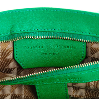 Proenza Schouler Lambskin Medium PS1 Satchel Aloe 7 of 8