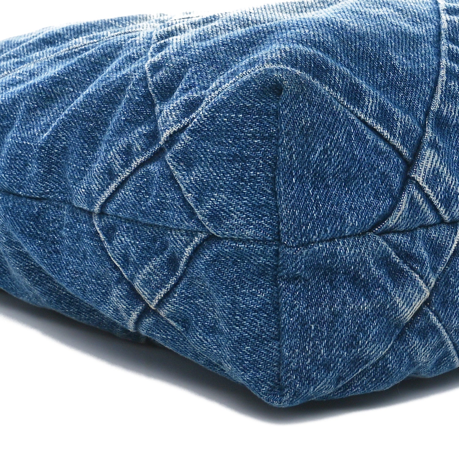 Chanel Denim Quilted Small Chanel 22 Blue 9 of 11