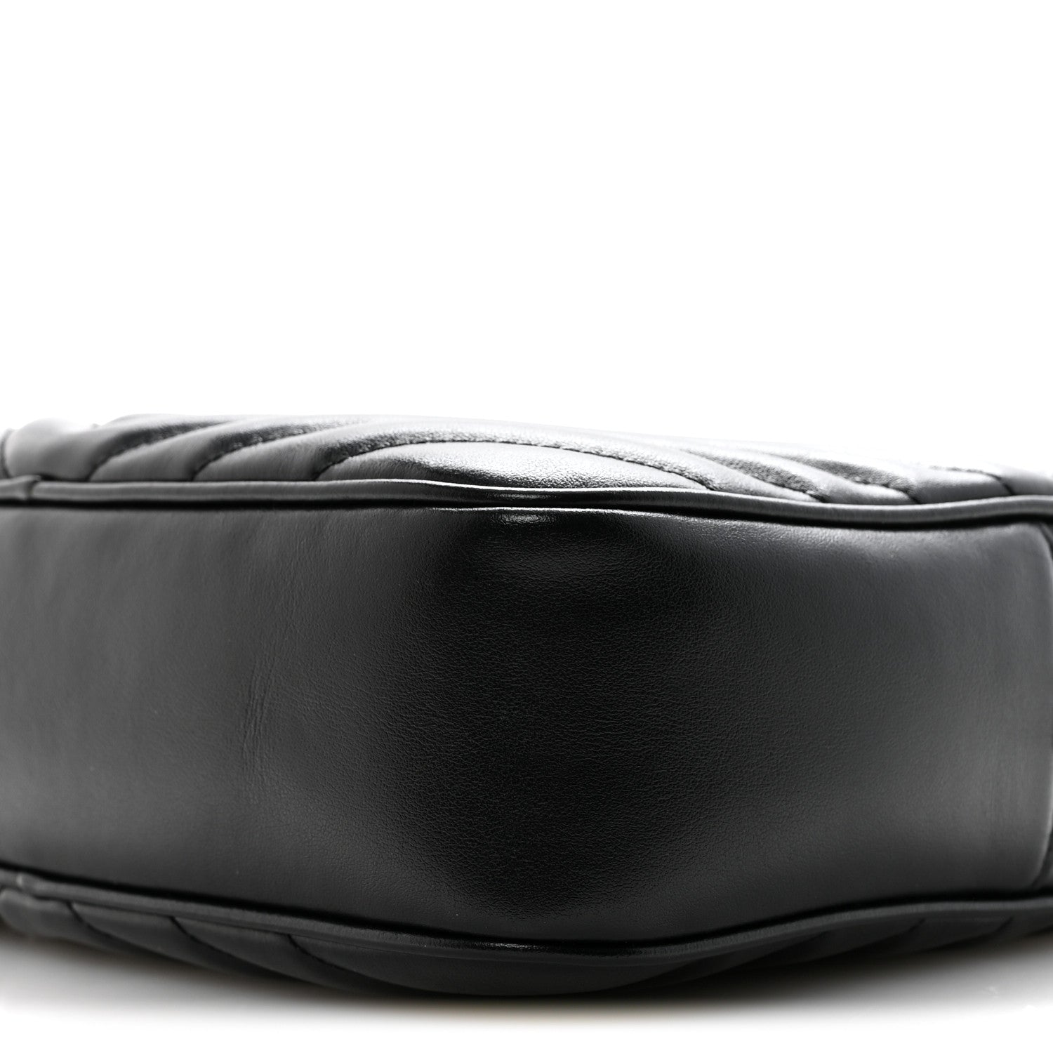 Saint Laurent Calfskin Matelasse Monogram Lou Camera Bag Black 10 of 12