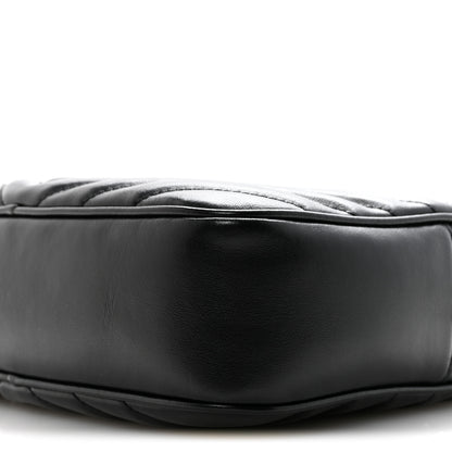 Saint Laurent Calfskin Matelasse Monogram Lou Camera Bag Black 10 of 12