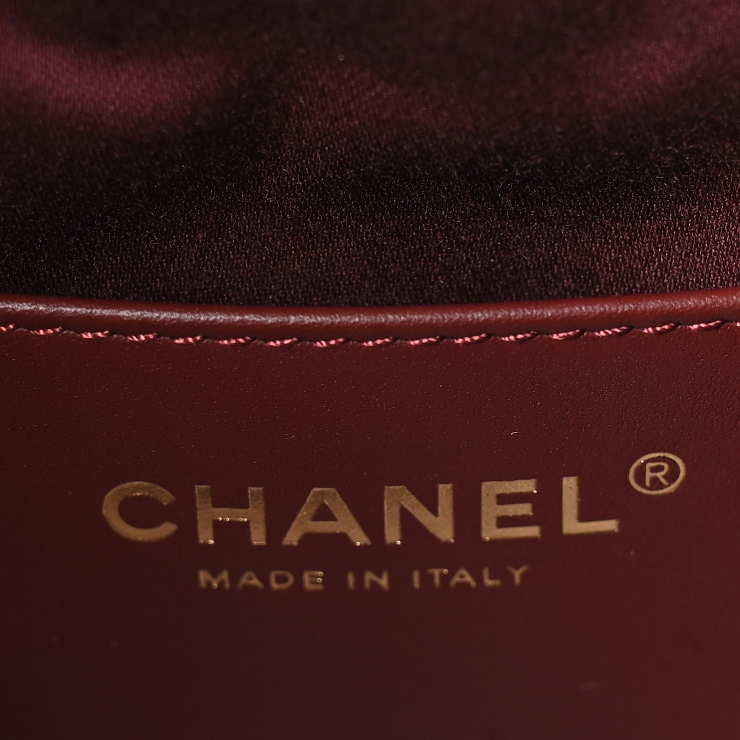 Caviar Quilted Small Chanel 25 Handbag Burgundy