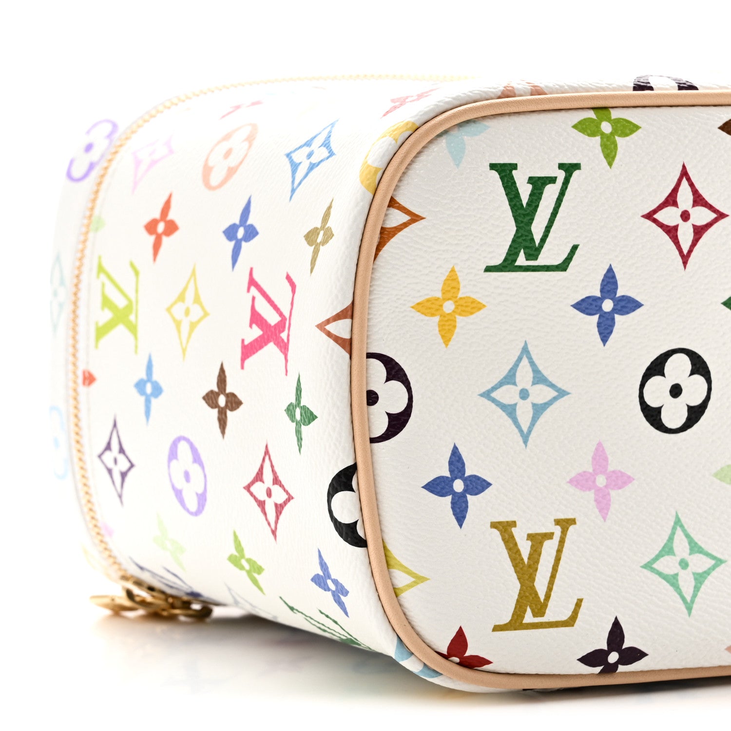 Louis Vuitton LV X TM Monogram Multicolor Nice BB White 8 of 9