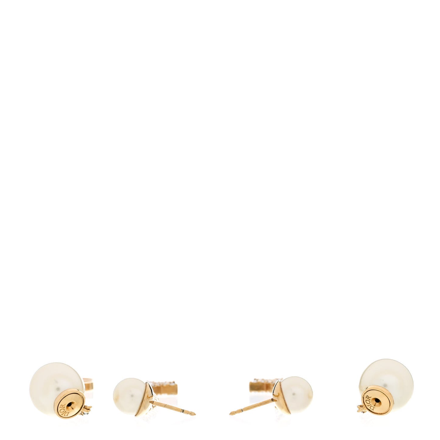 Pearl Crystal Star Tribale Dangle Chain Earrings Gold