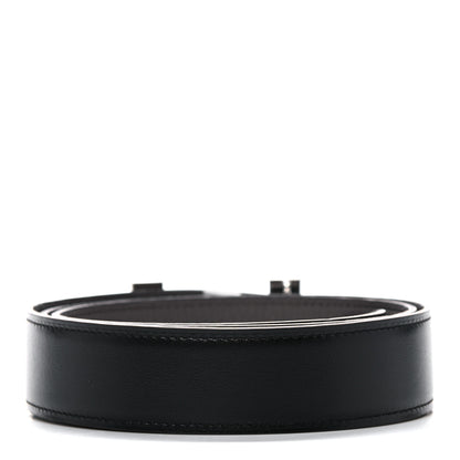 Hermes Box Togo 32mm Quizz H Belt 95 Black Etain 2 of 5