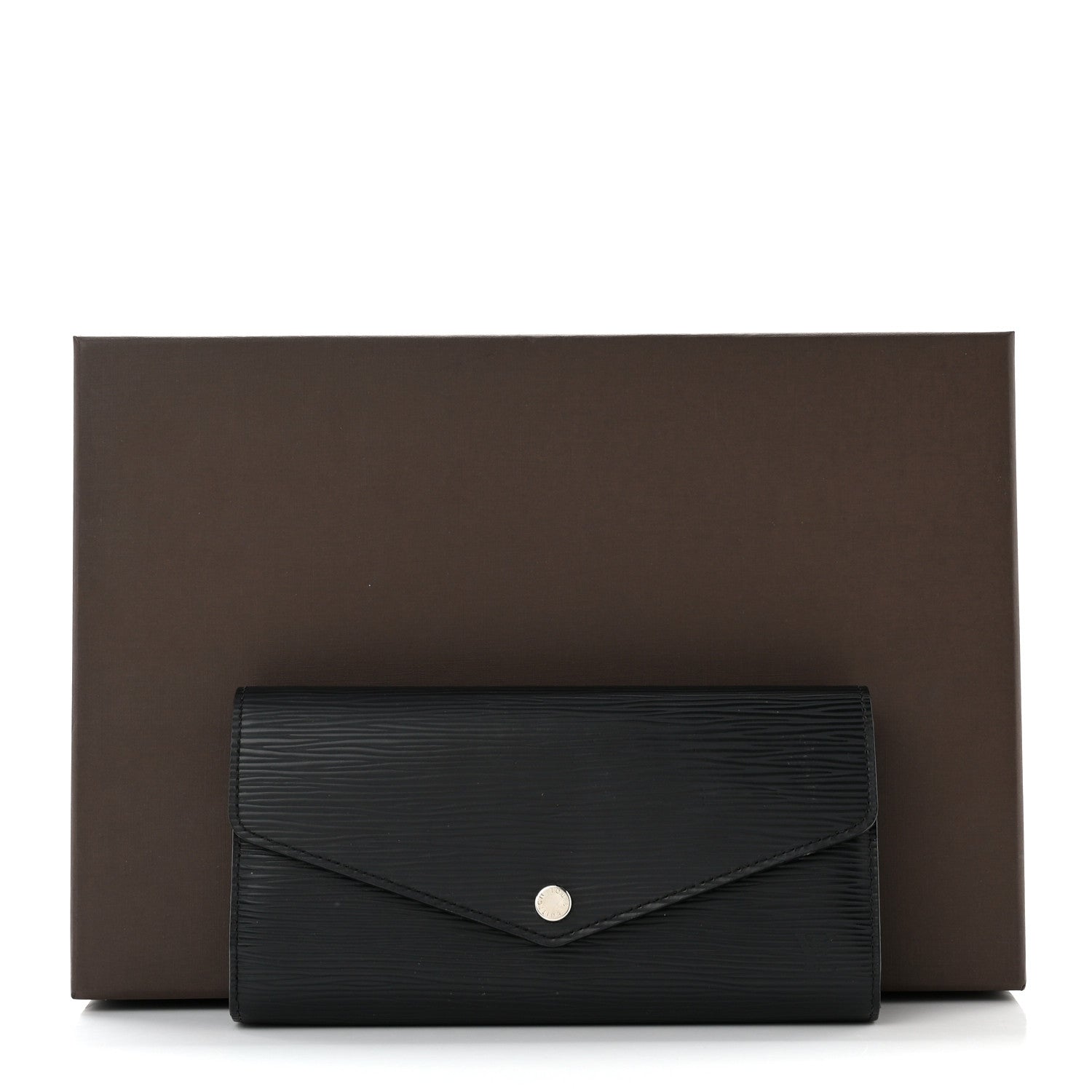 Louis Vuitton Epi Sarah Wallet NM Black 7 of 7