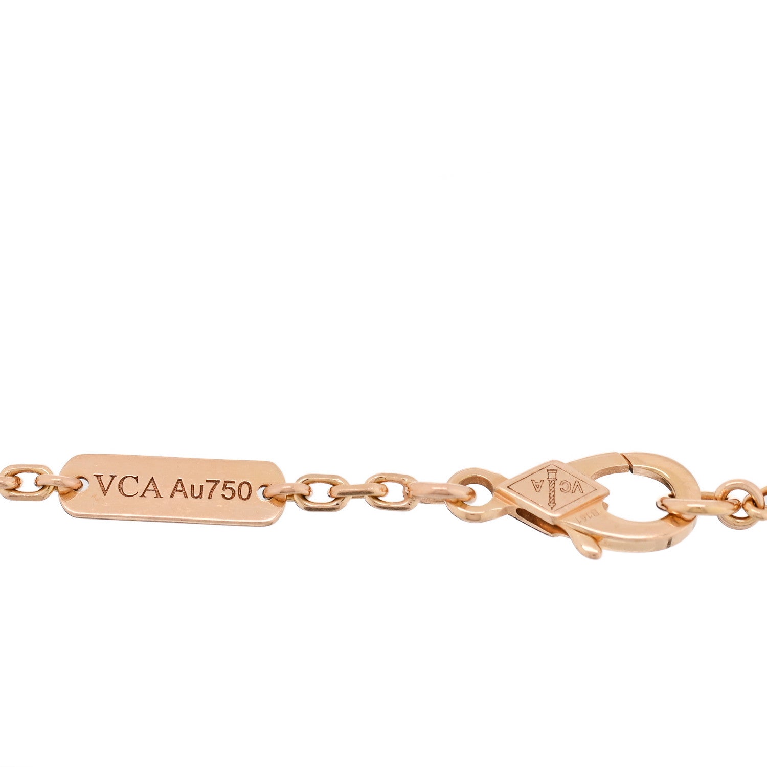 Van Cleef & Arpels 18K Rose Gold Carnelian Onyx Lucky Spring Closed Wing Ladybug Bracelet 3 of 4