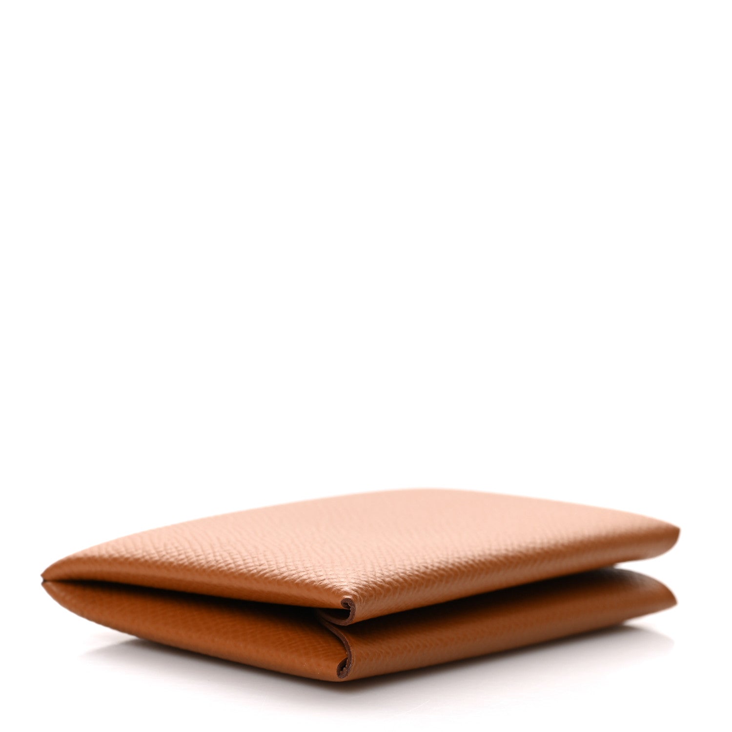 Hermes Epsom Calvi Card Case Gold 4 of 8