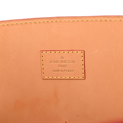 Louis Vuitton Monogram Calf Hair Spikes Iconoclasts Christian Louboutin Tote Red 6 of 13