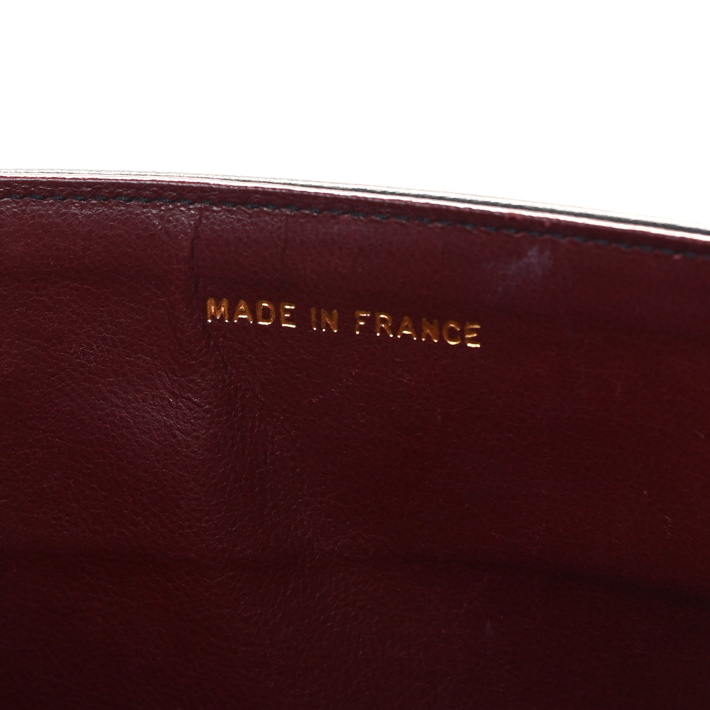 Lambskin Quilted Medium Single Flap Navy Blue