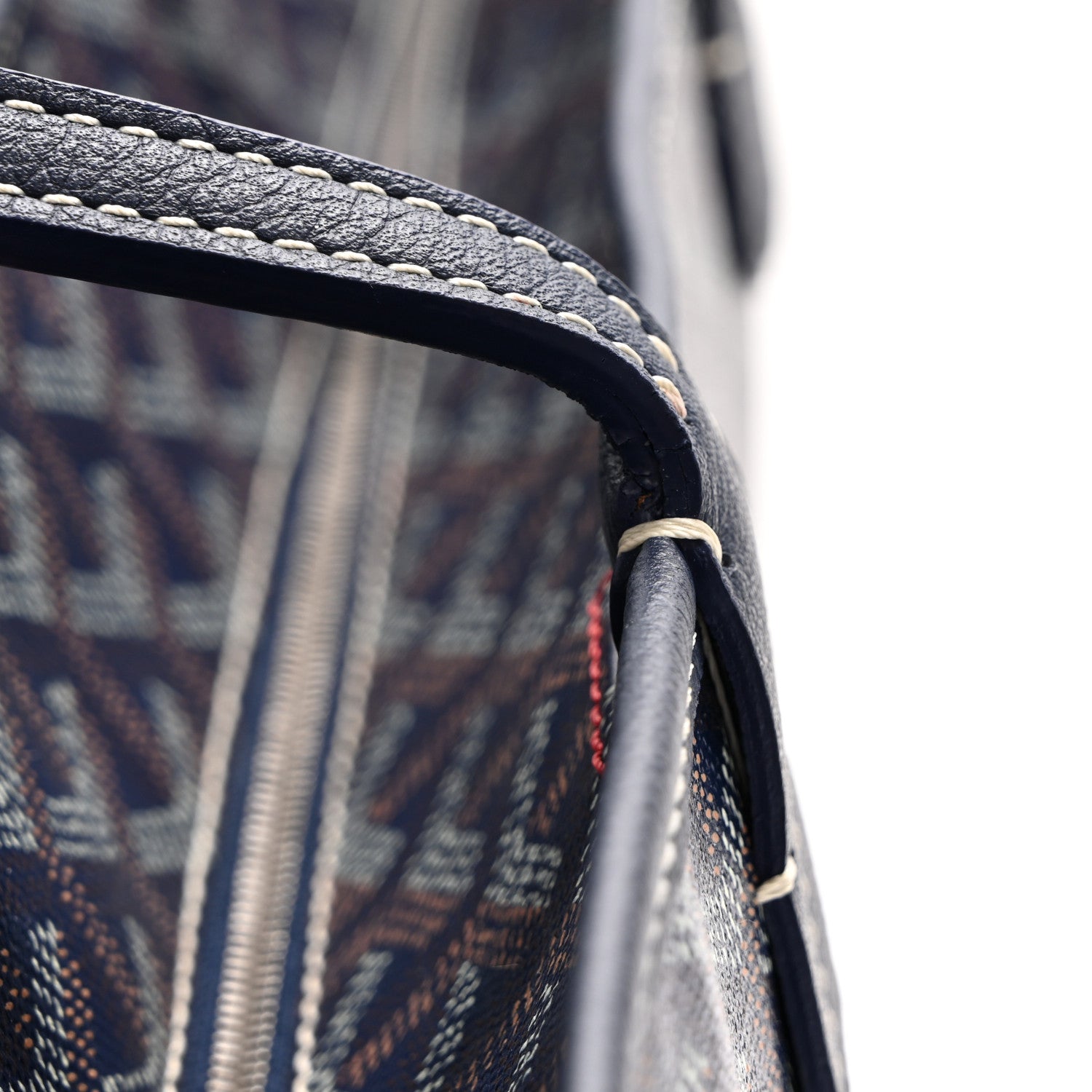 Goyard Goyardine Artois PM Navy 12 of 12
