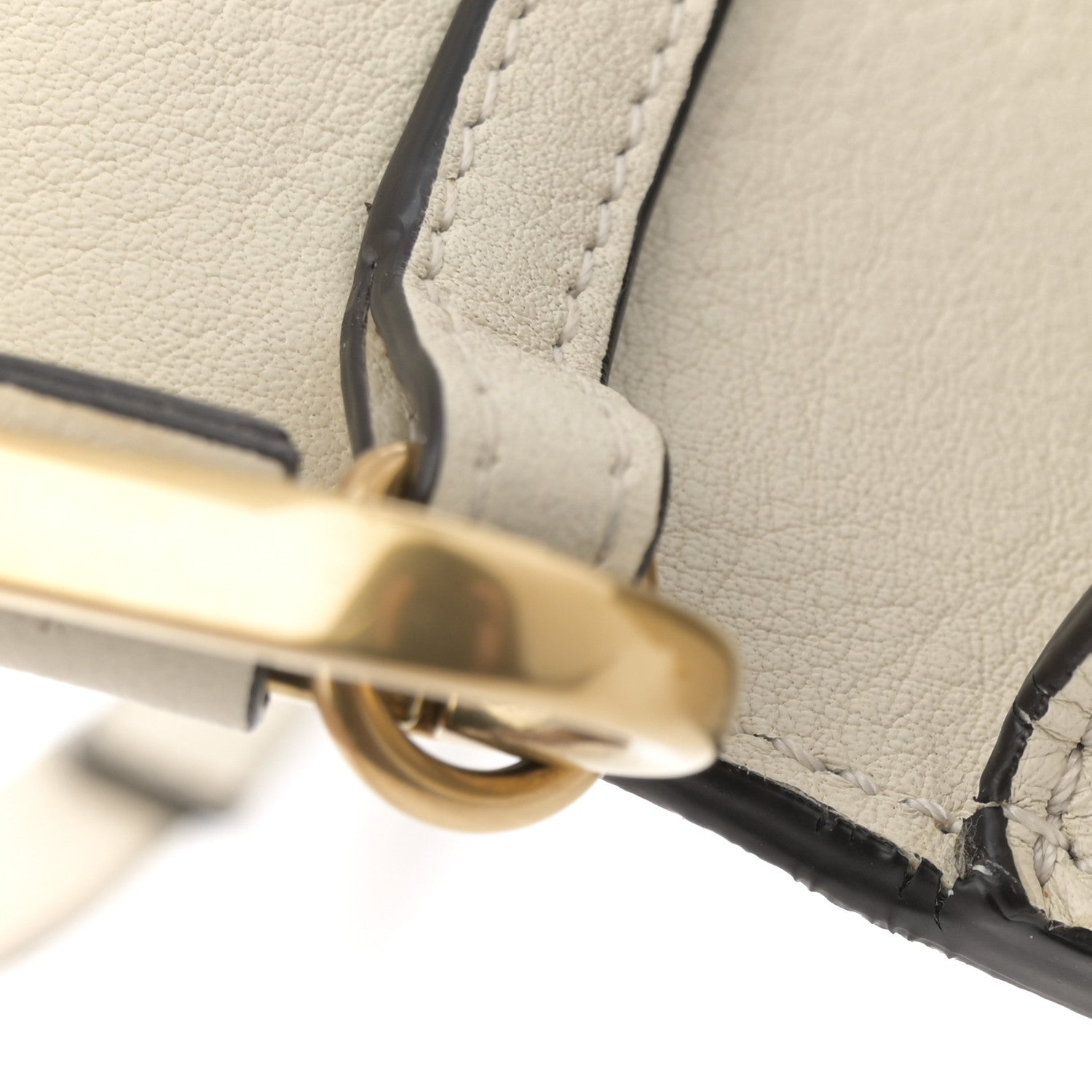Chloe Calfskin Small Nile Bracelet Minaudiere Bag Off White 10 of 11