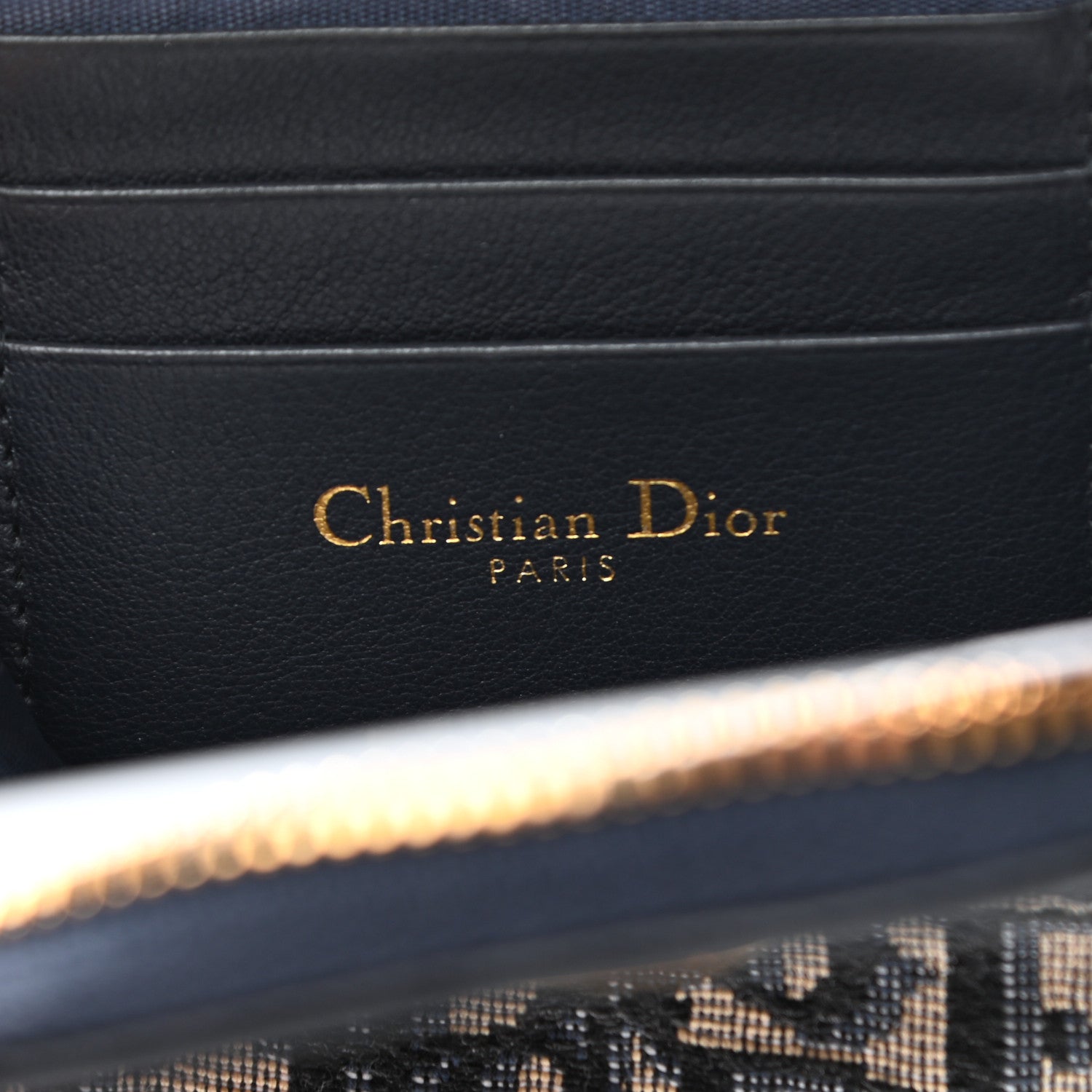 Christian Dior Oblique 30 Montaigne Phone Holder Blue 6 of 9