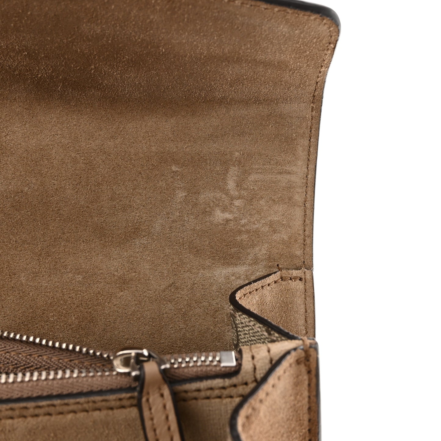 GG Supreme Monogram Small Dionysus Shoulder Bag Taupe