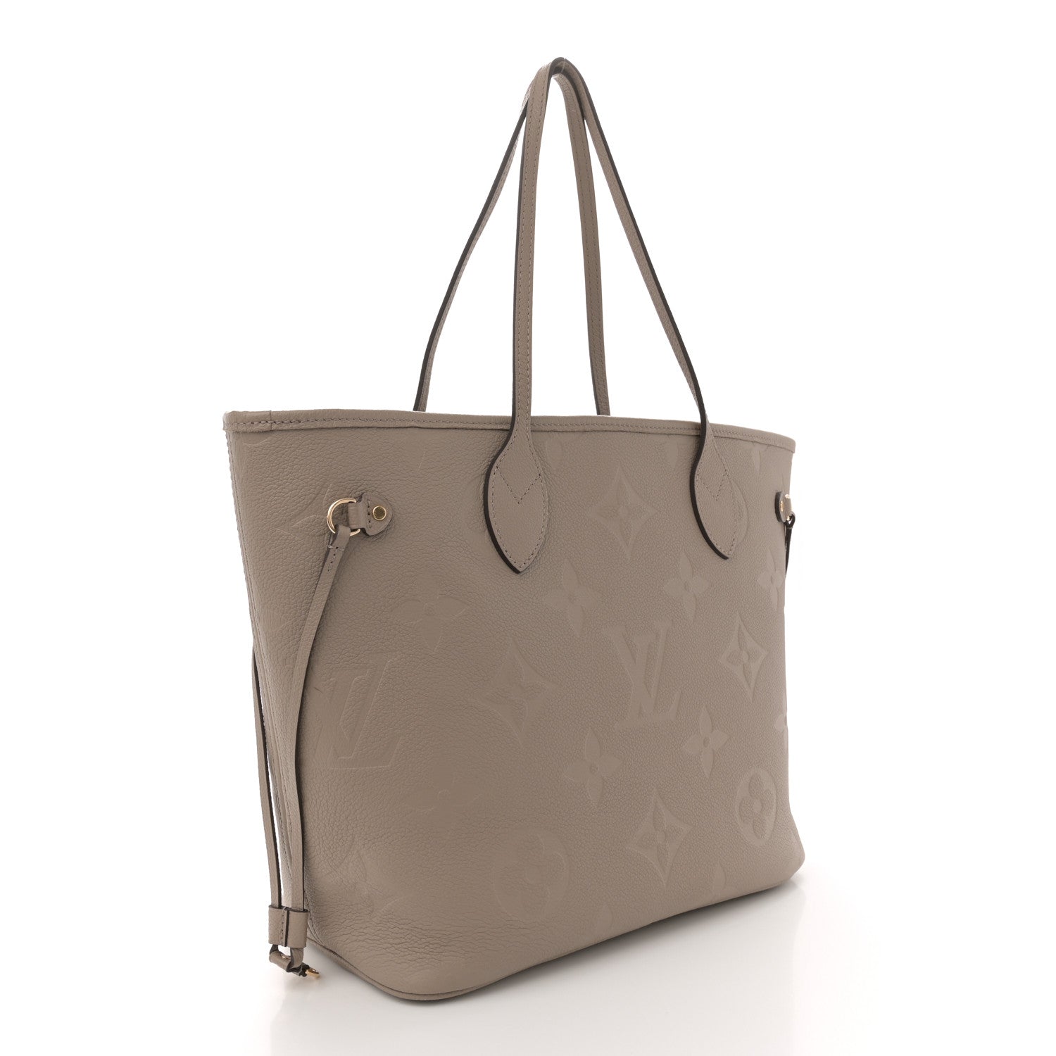 Louis Vuitton Empreinte Monogram Giant Neverfull MM Tourterelle 4 of 11