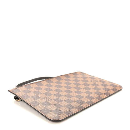 Louis Vuitton Damier Ebene Neverfull MM GM Pochette 4 of 6