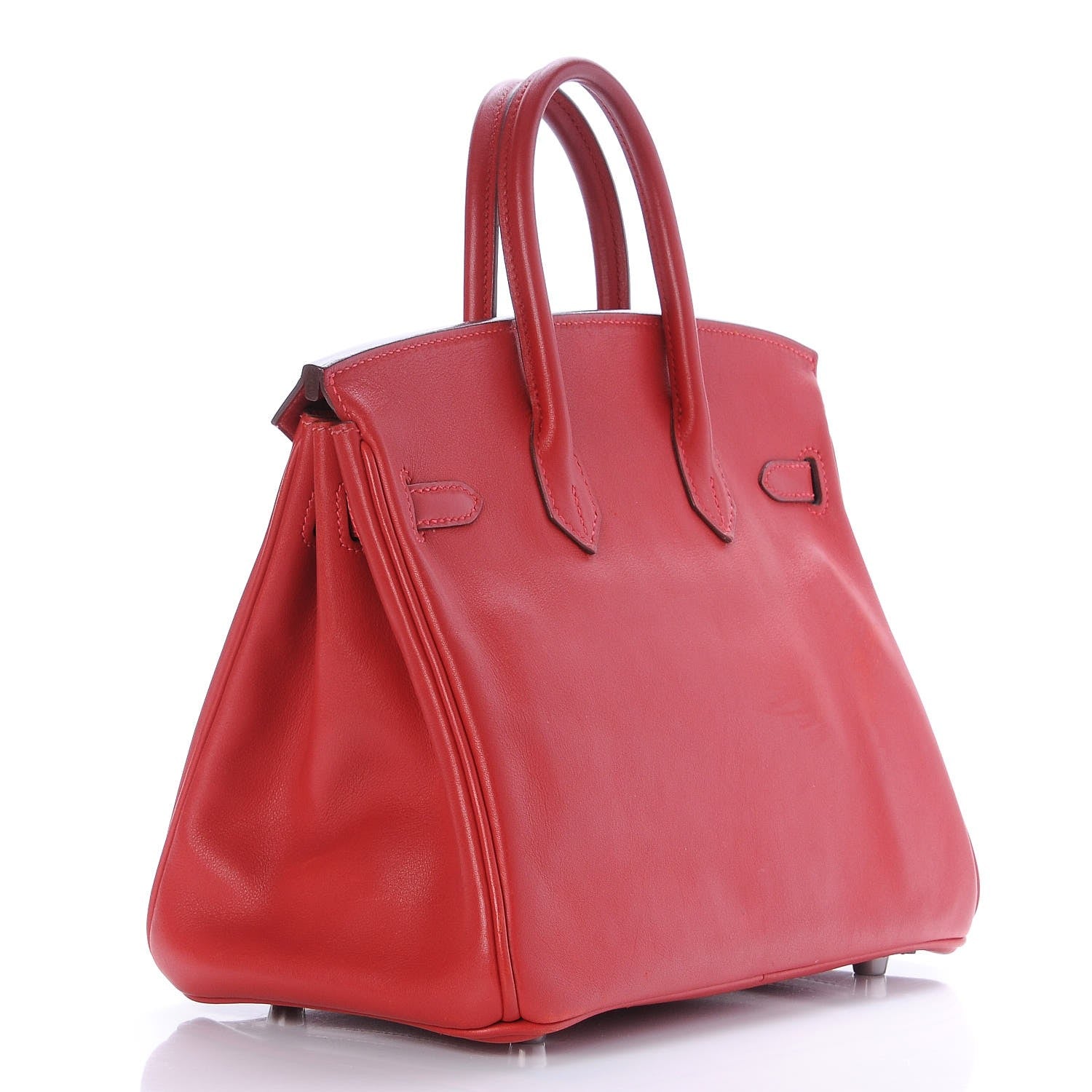 Hermes Swift Birkin 25 Rouge Vif 3 of 29