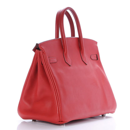 Hermes Swift Birkin 25 Rouge Vif 3 of 29