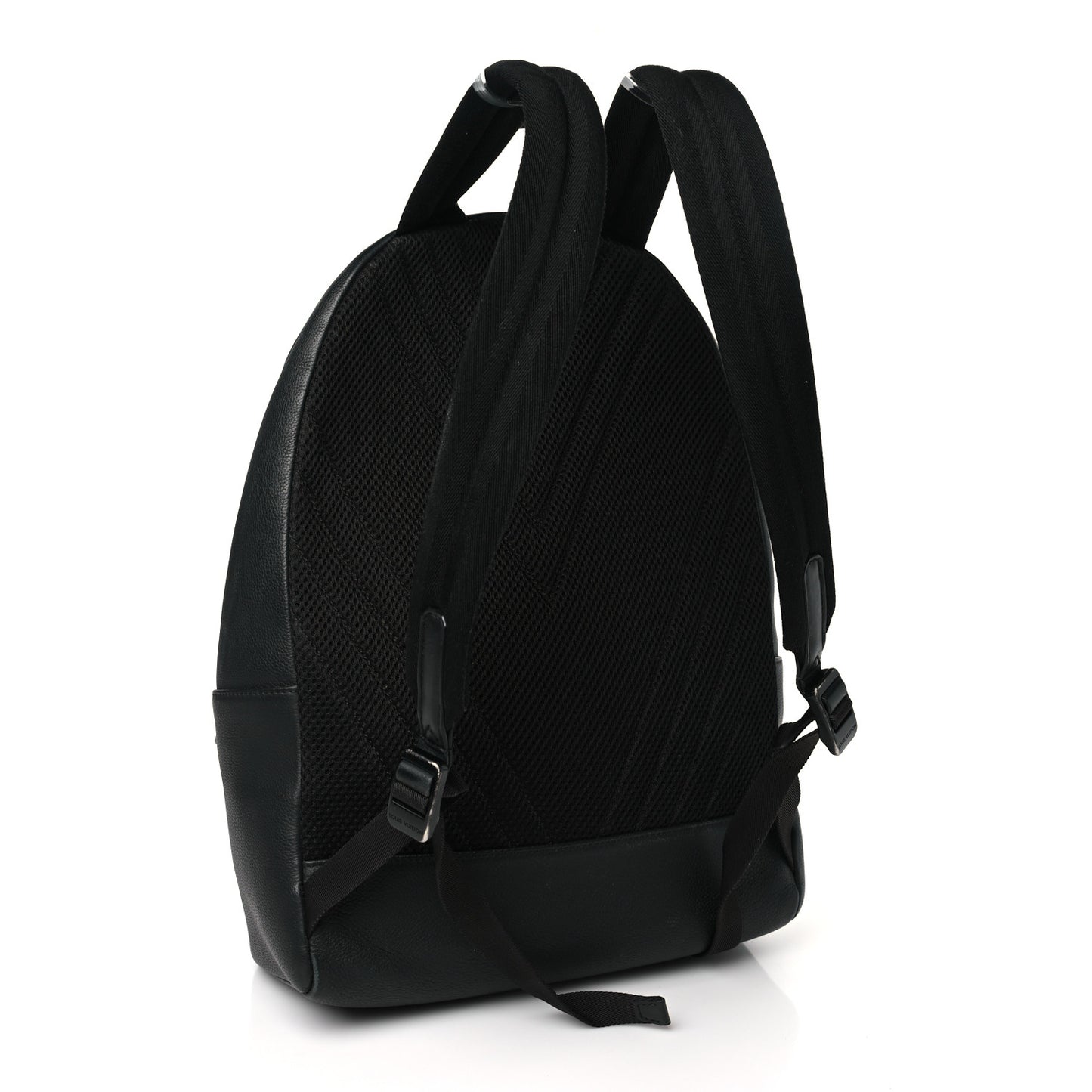 Grained Calfskin Aerogram Takeoff Backpack Black