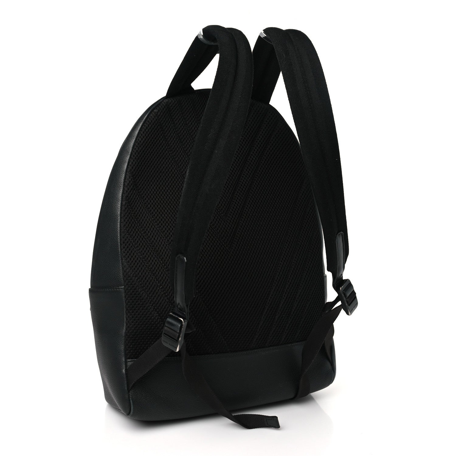 Louis Vuitton Grained Calfskin Aerogram Takeoff Backpack Black 3 of 10