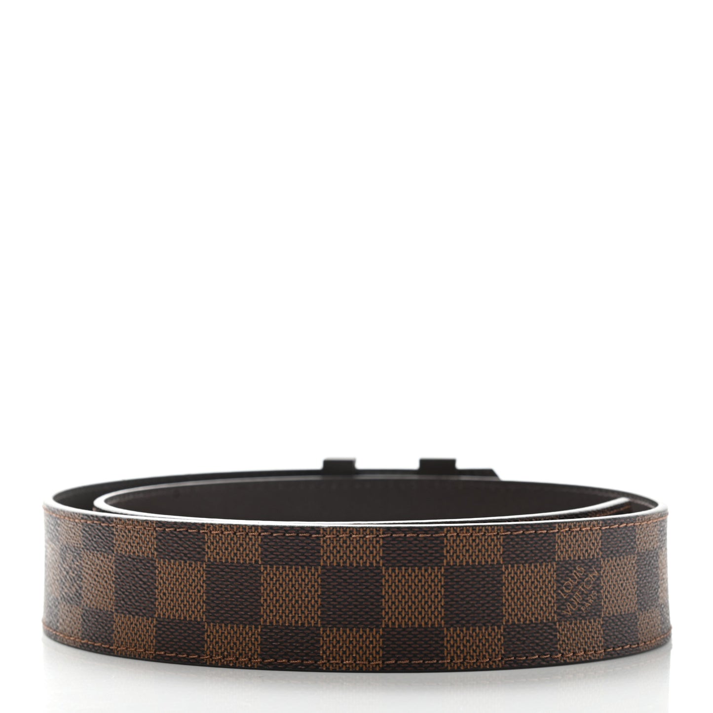 Damier Ebene 40mm LV Initiales Belt 85 34