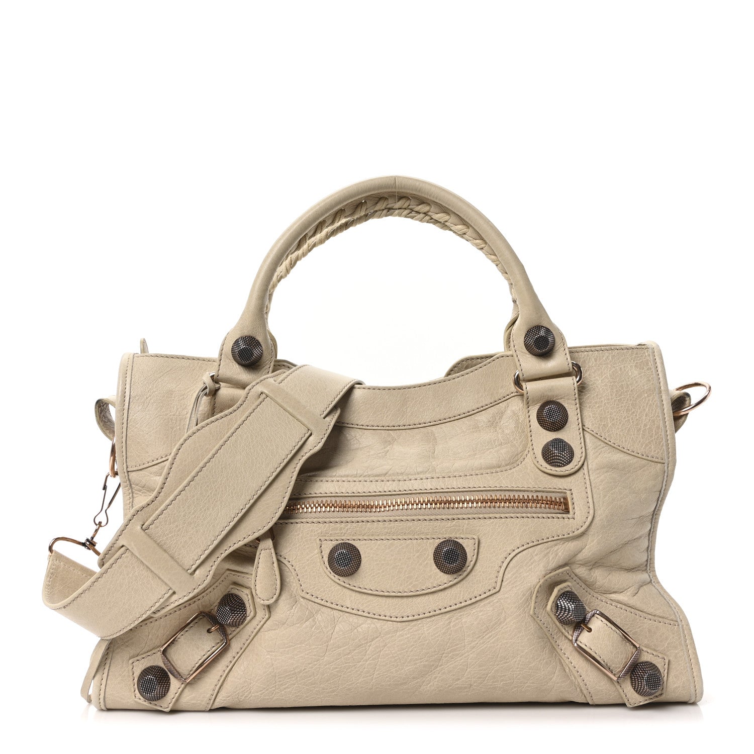 Balenciaga Agneau Giant 21 Rose Gold Hardware City Praline 1 of 11