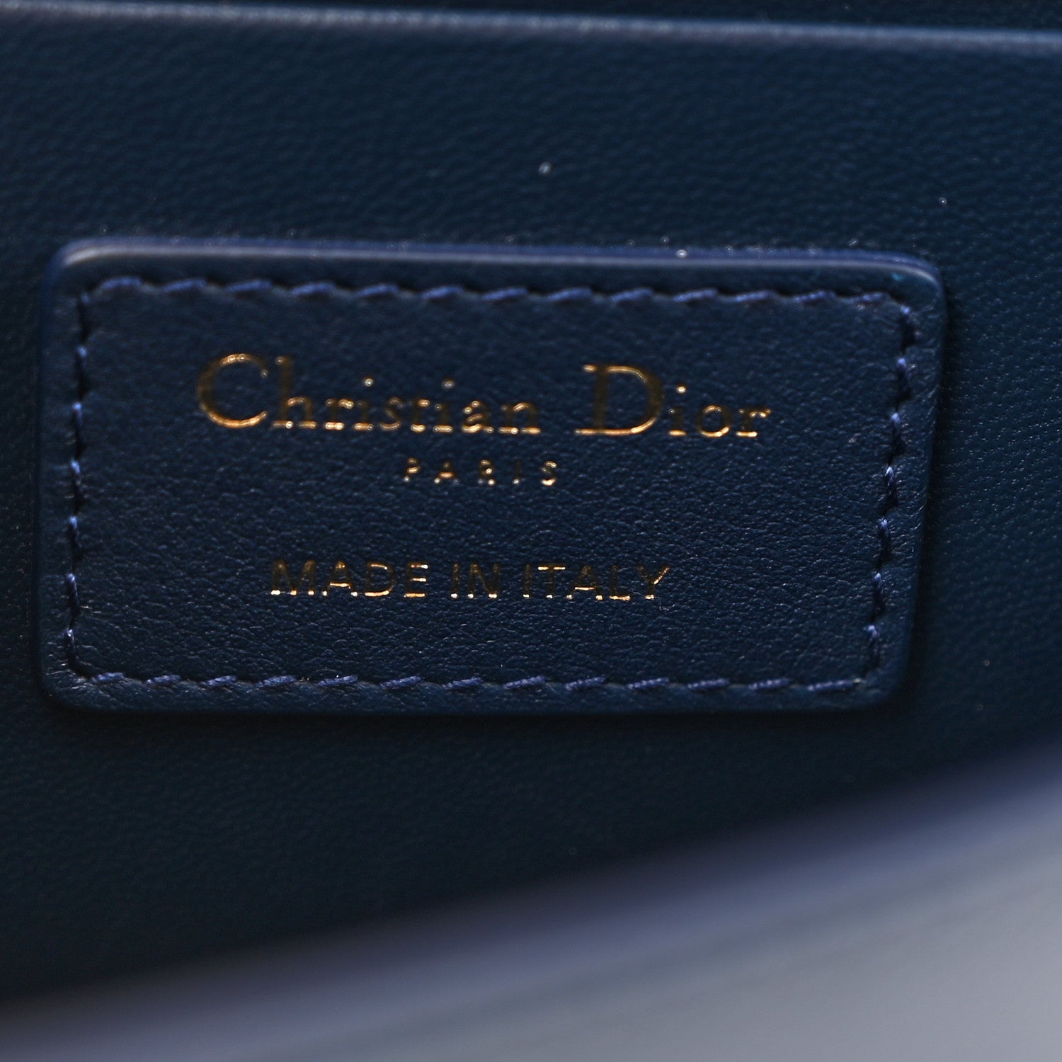 Christian Dior Calfskin 30 Montaigne East West Chain Flap Bag Blue 6 of 11