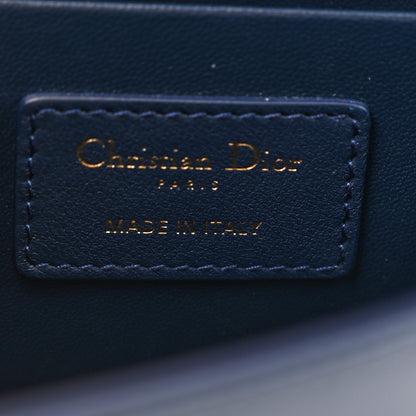 Christian Dior Calfskin 30 Montaigne East West Chain Flap Bag Blue 6 of 11