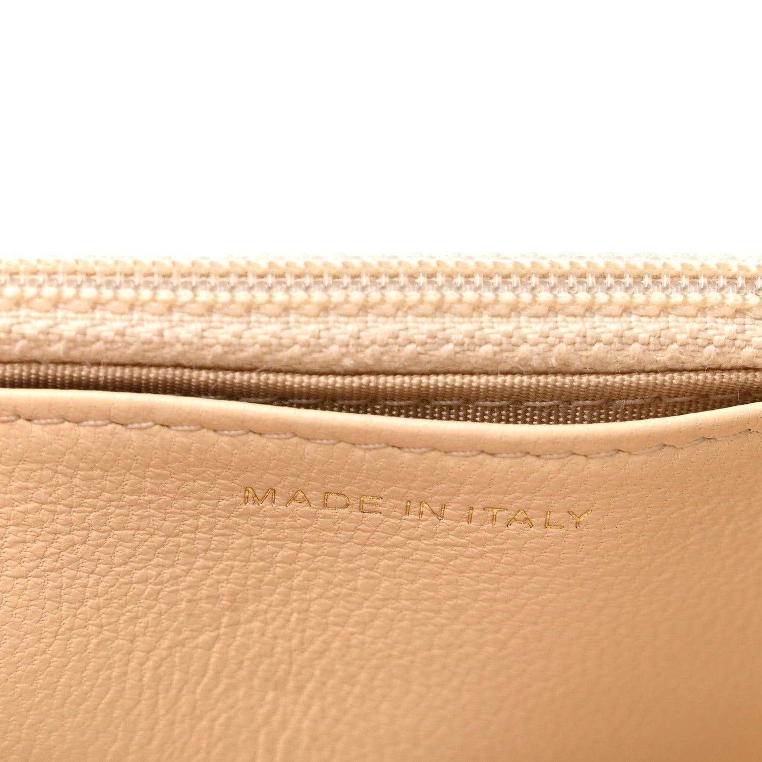 Chanel Lambskin Quilted Chanel 19 Wallet On Chain WOC Beige 6 of 12