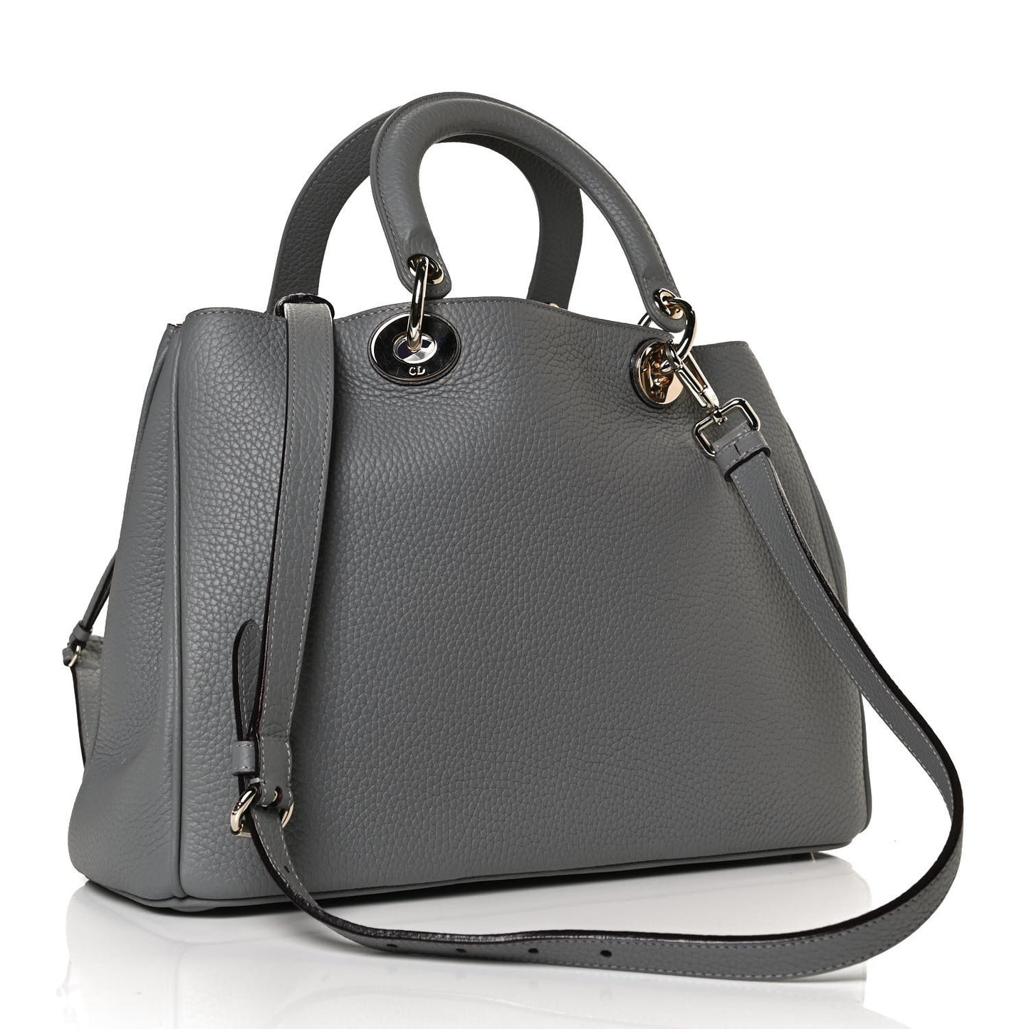 Bullcalf Medium Diorissimo Tote Gris