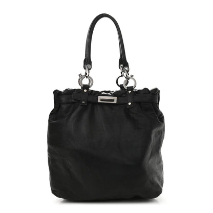 Lanvin Calfskin Kansas Tote Black 1 of 9