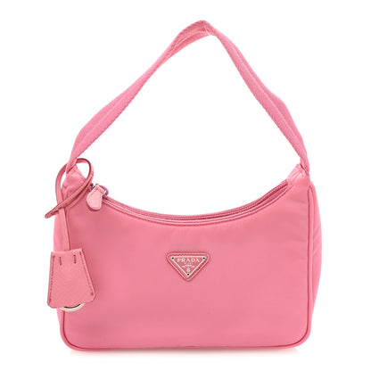 Prada Tessuto Nylon Mini Re-Edition 2000 Bag Begonia 1 of 11