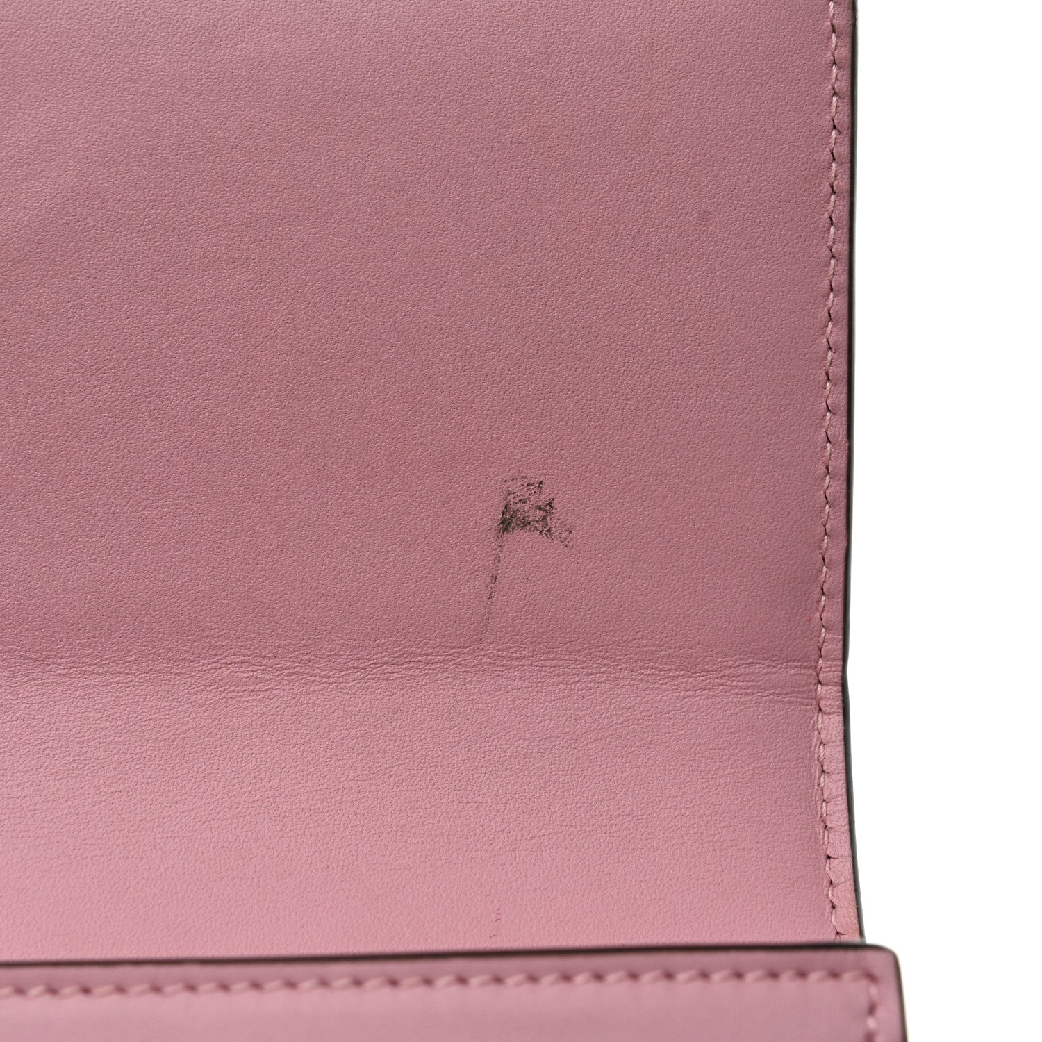 Gucci GG Supreme Monogram Strawberry Flap Wallet Light Pink 8 of 12