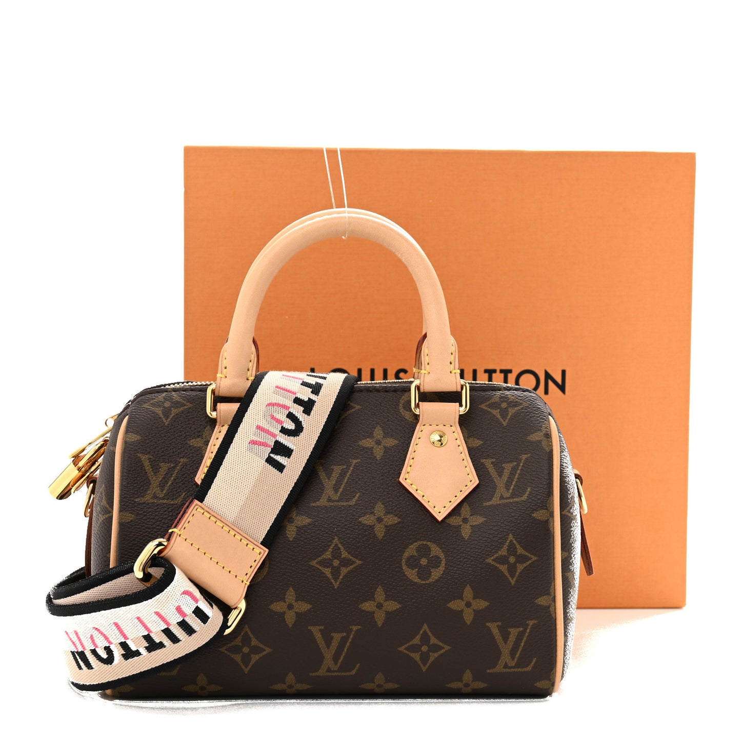 Monogram Speedy Bandouliere 20 Black