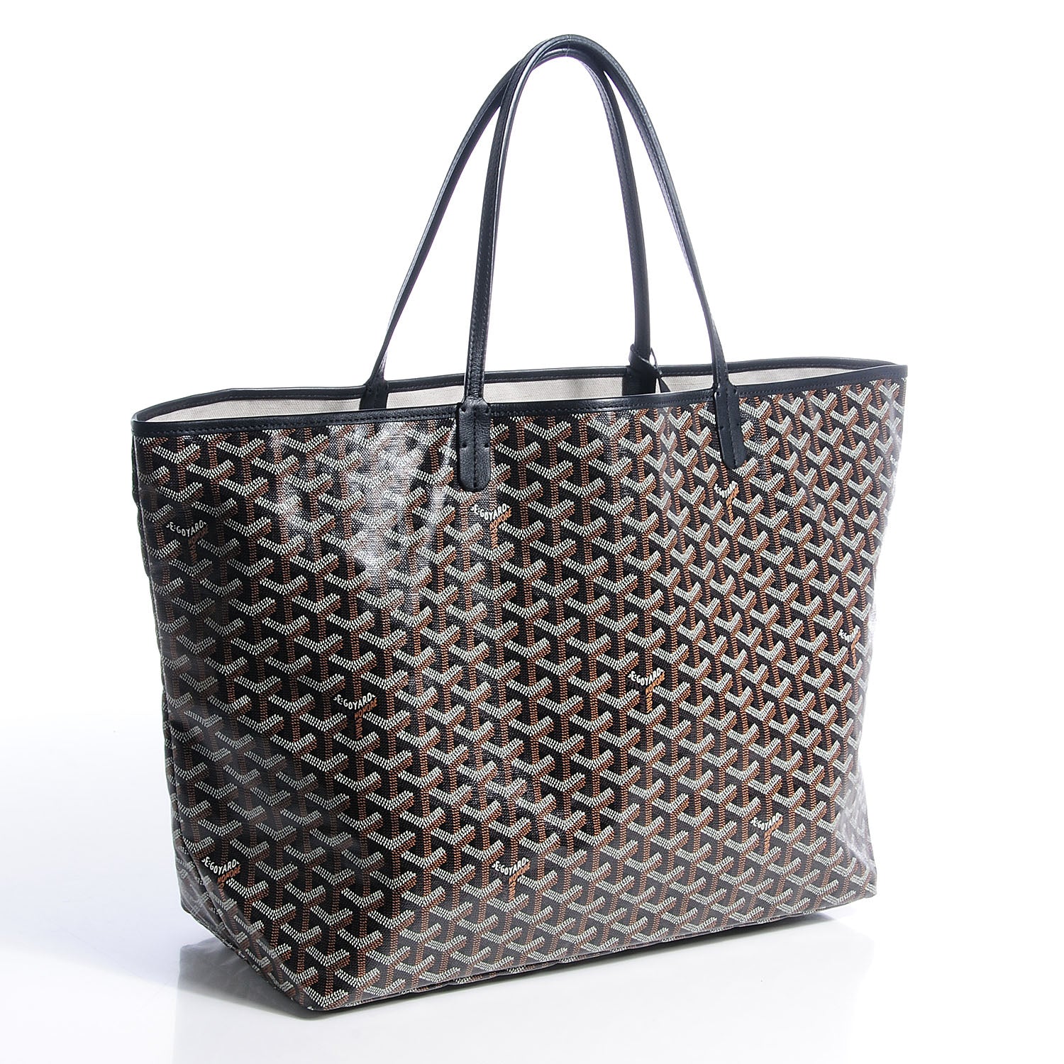 Goyard Goyardine Saint Louis GM Black 3 of 9