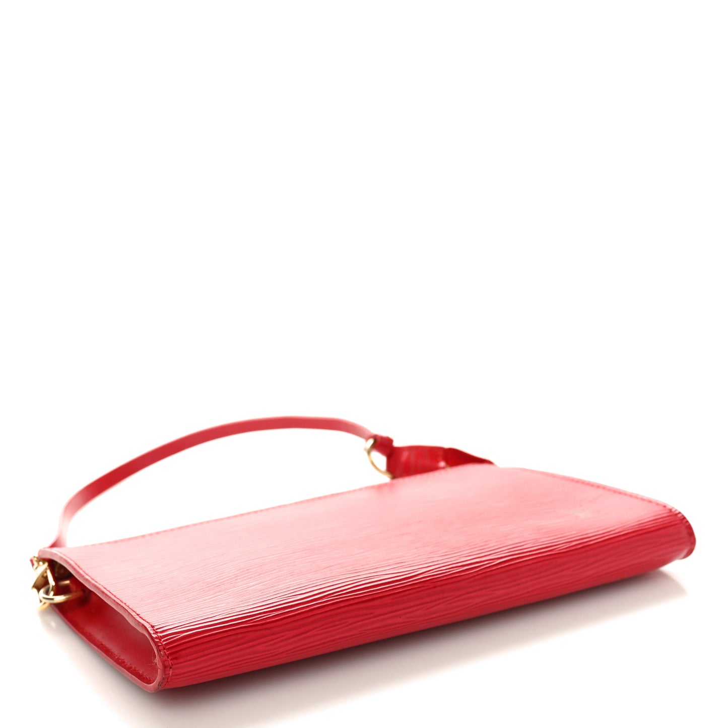 Epi Pochette Accessories 24 Castillan Red
