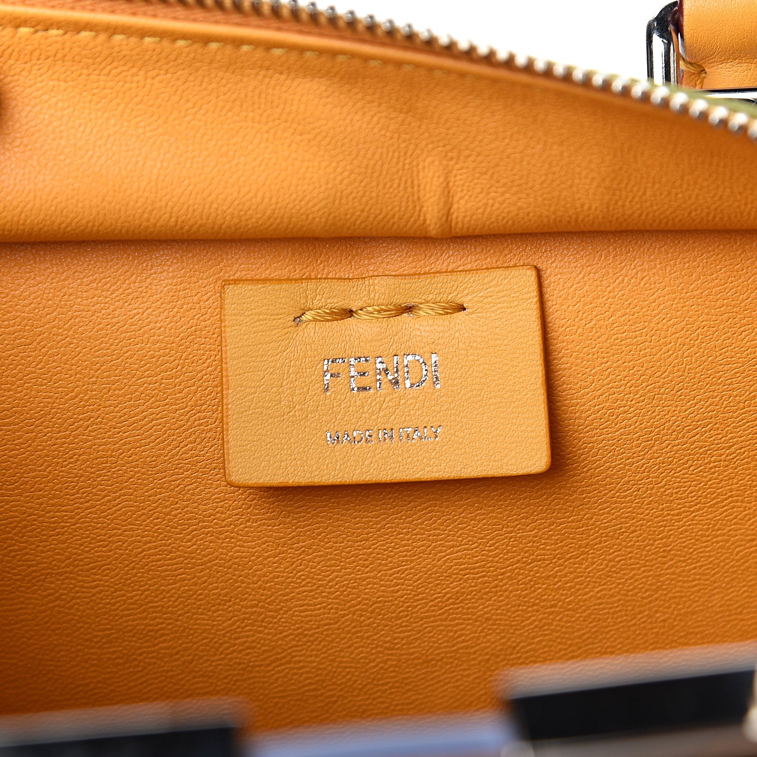 Fendi Vitello Dolce Mini 3Jours Tote Miel 5 of 9