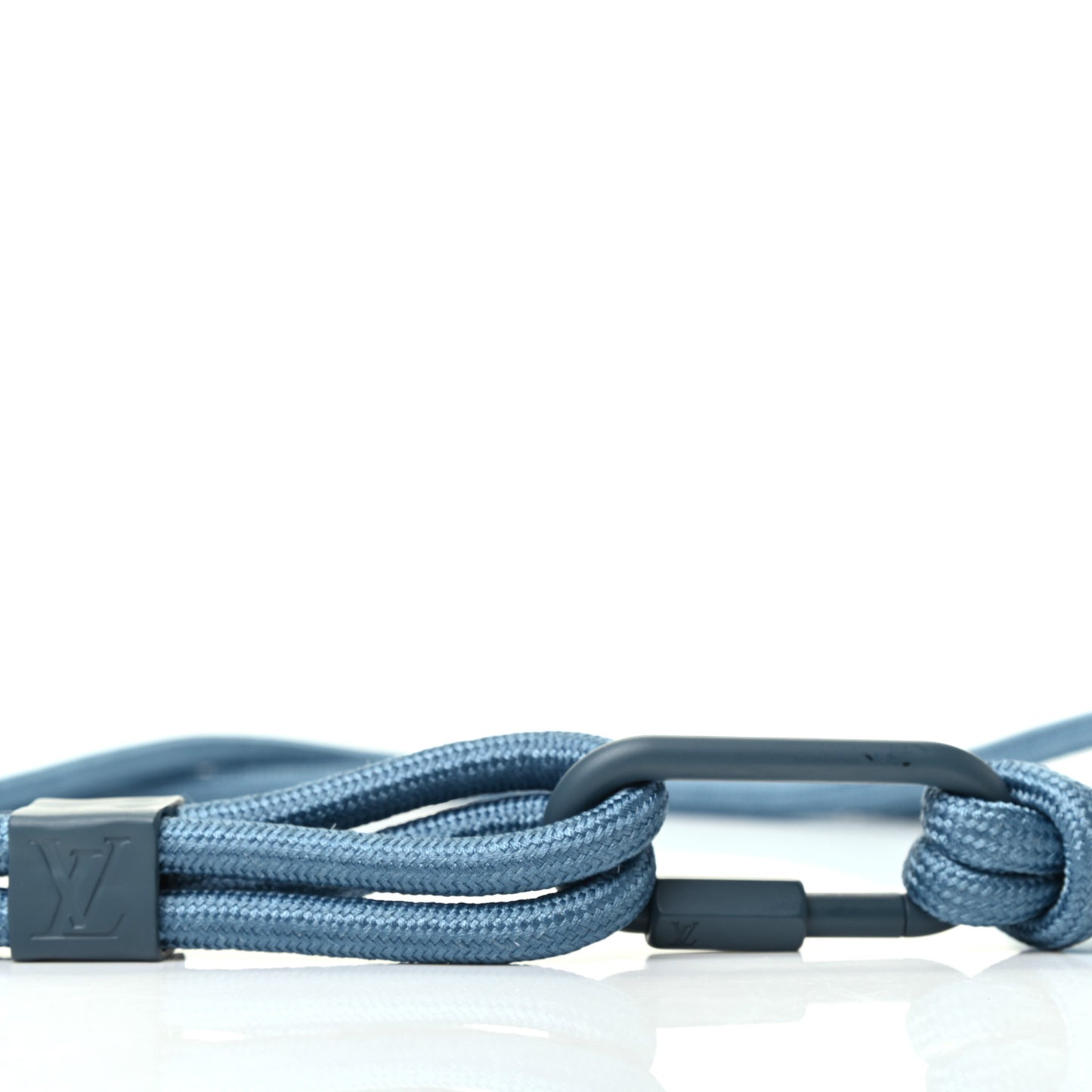 Fabric Rope Belt Blue