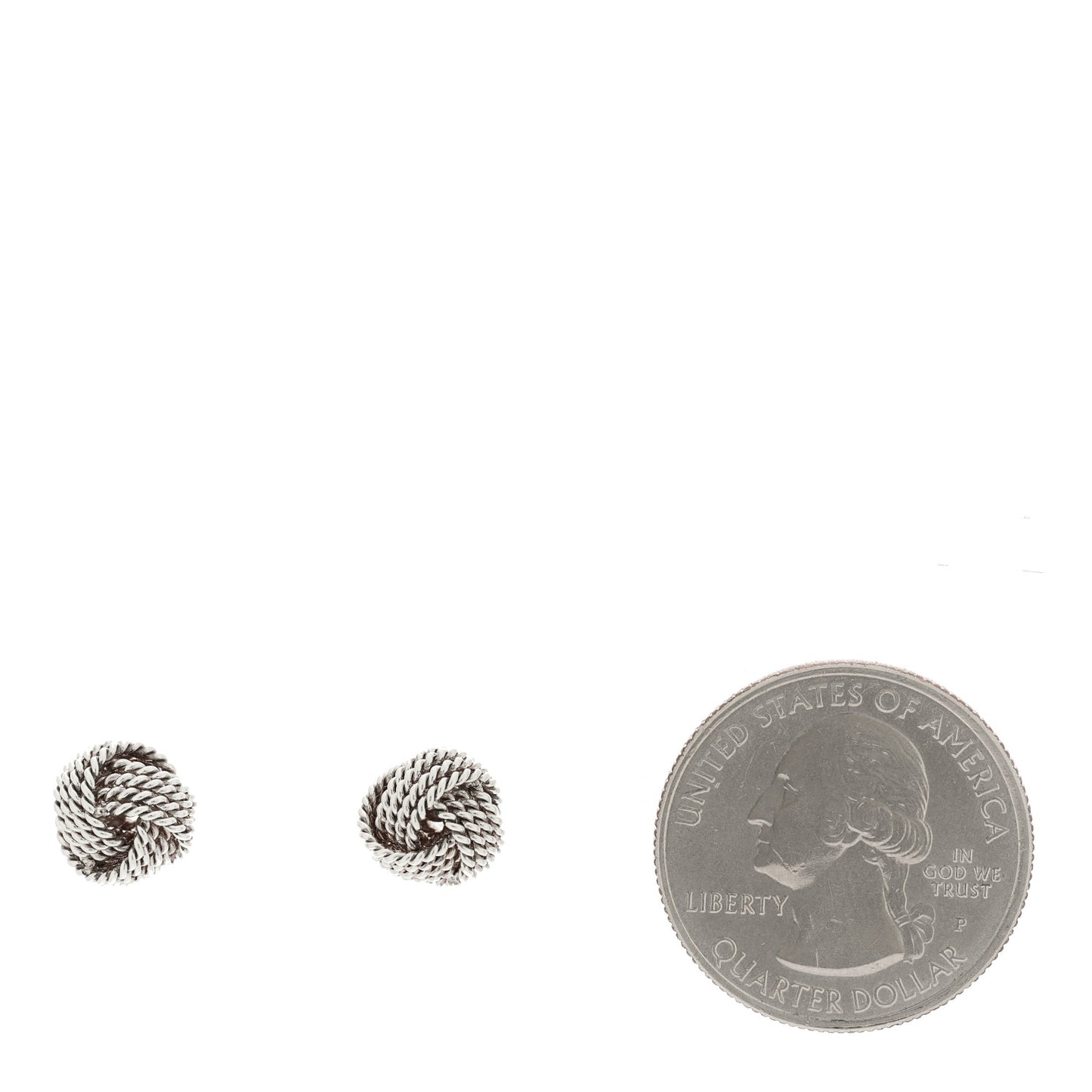 Sterling Silver Twist Knot Earrings