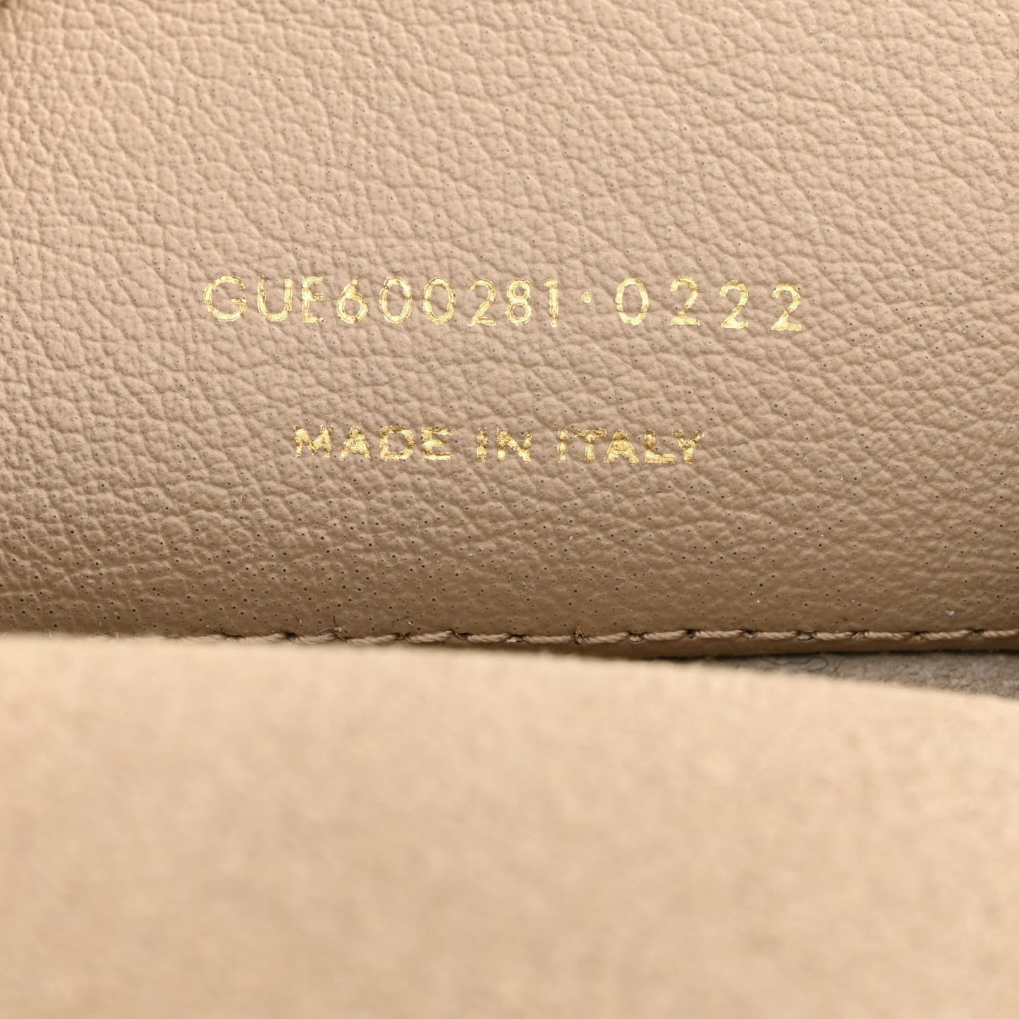 Calfskin Large Shopping Tote Dark Beige