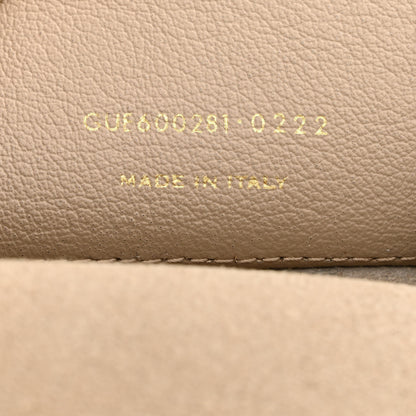 Saint Laurent Calfskin Large Shopping Tote Dark Beige 9 of 12