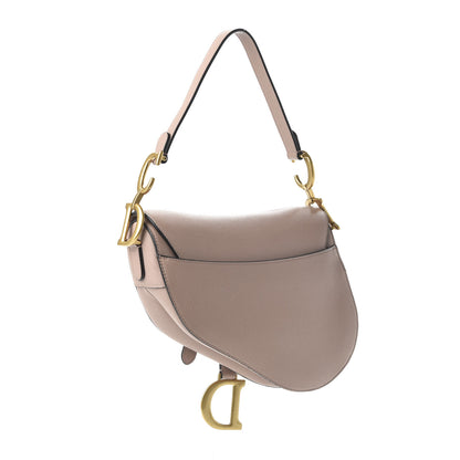 Christian Dior Grained Calfskin Saddle Bag Pink 3 of 11