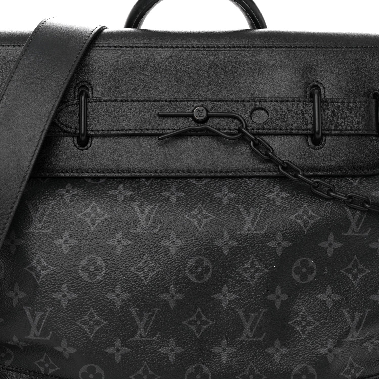 Louis Vuitton Monogram Eclipse Steamer PM 7 of 11