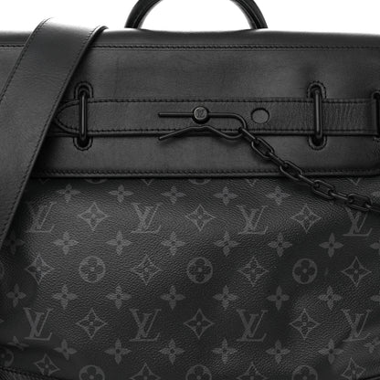 Louis Vuitton Monogram Eclipse Steamer PM 7 of 11
