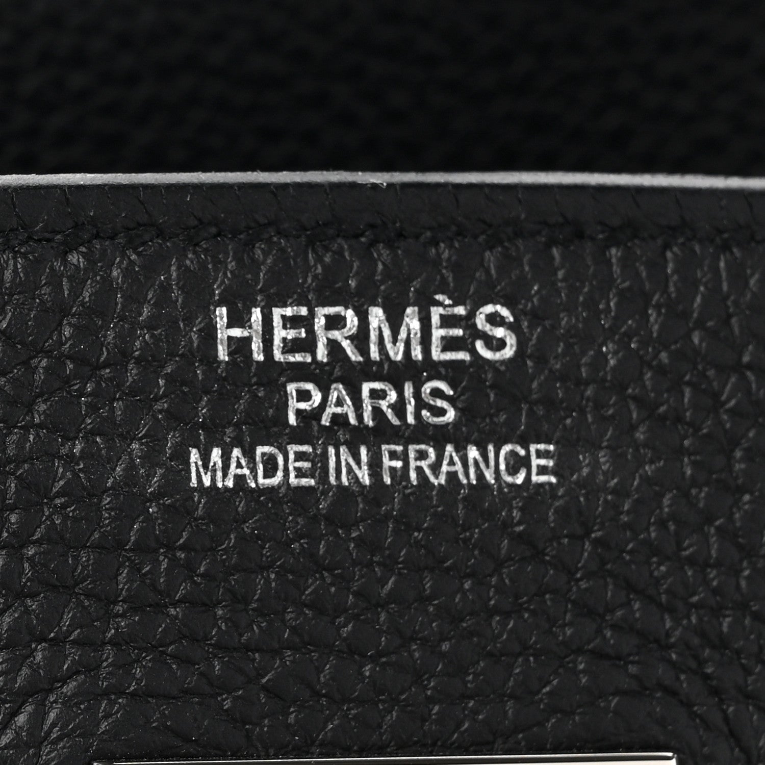 Hermes Togo HAC Birkin 40 Black 6 of 10