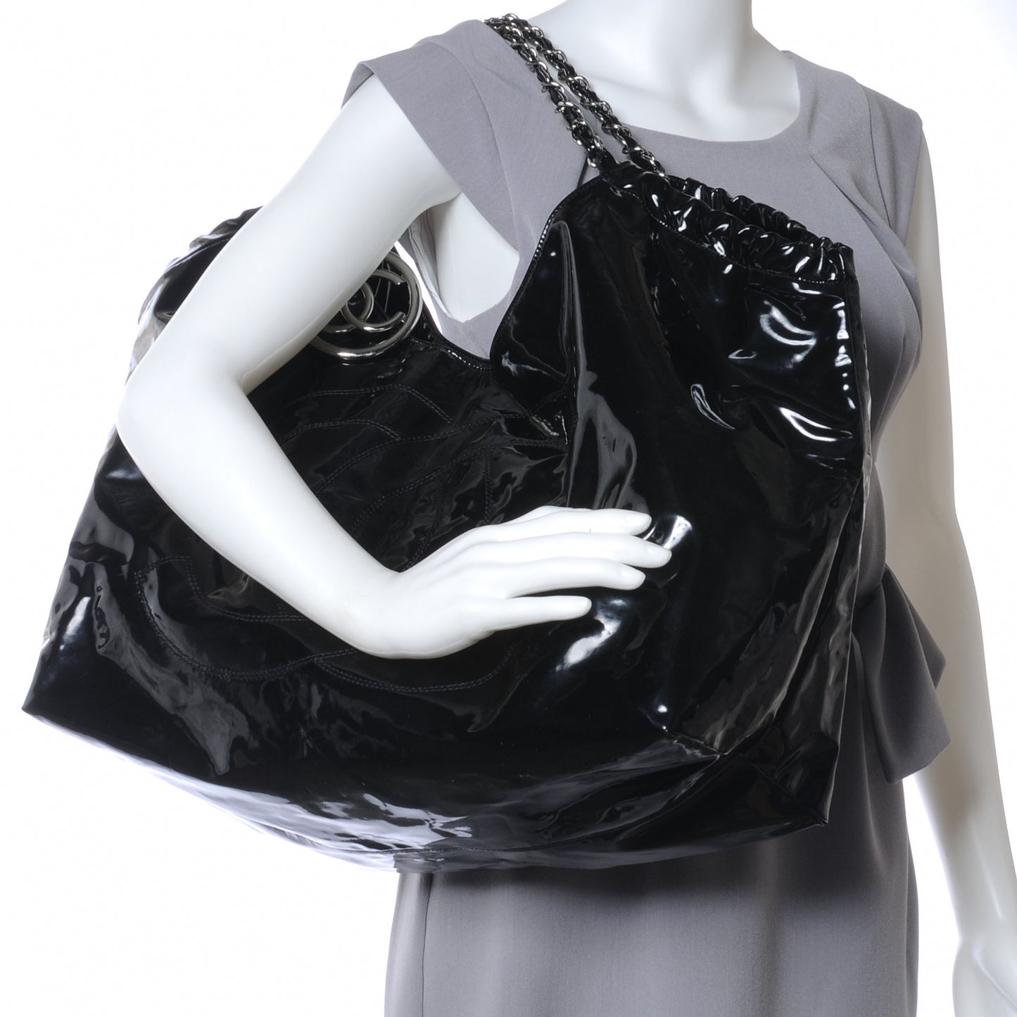 Vinyl XL Coco Cabas Black