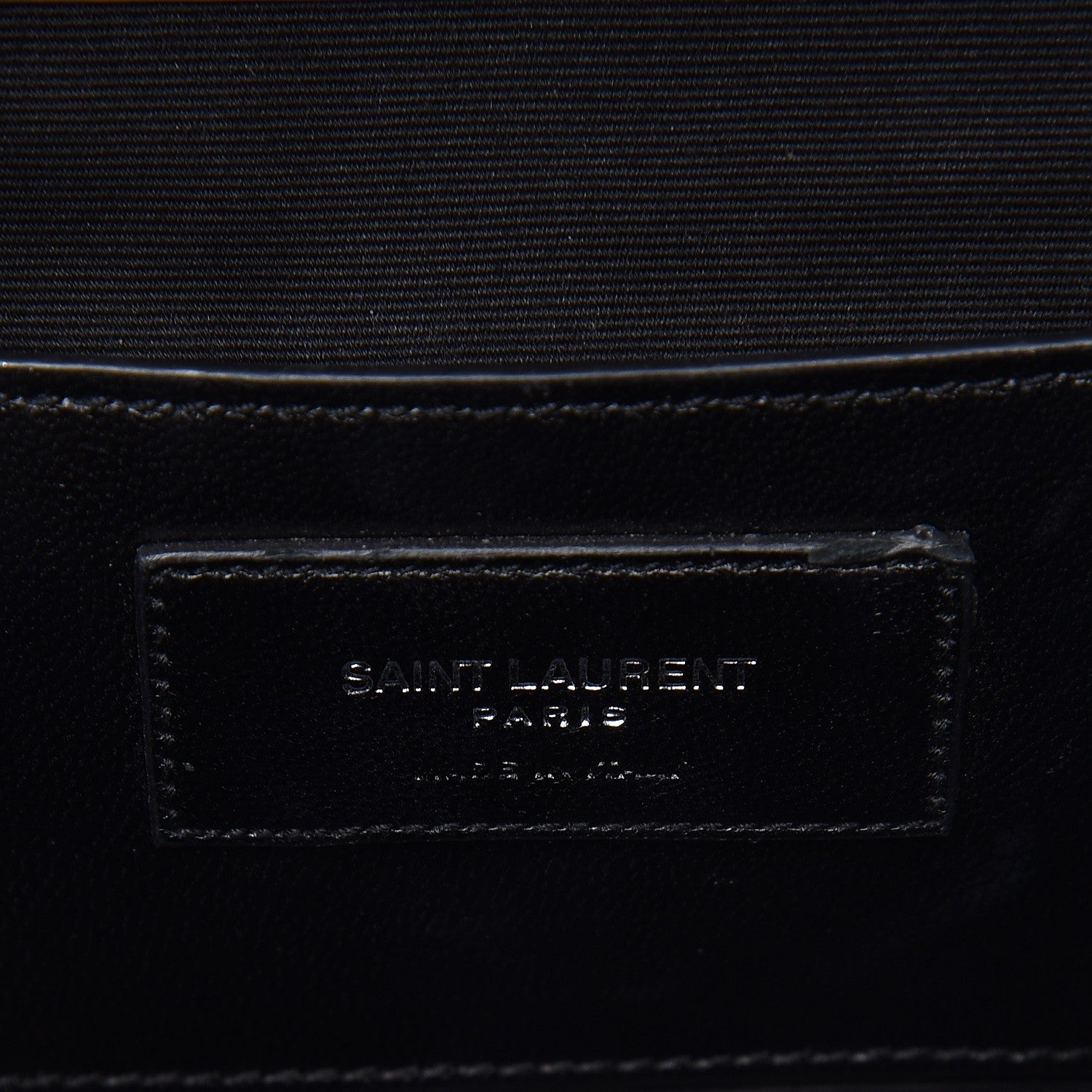 Saint Laurent Sheepskin Tri-Quilt Monogram Medium College Bag Gray 8 of 9