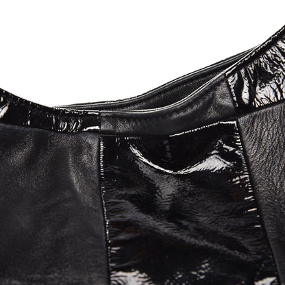 Chanel Patent Patchwork Large Brooklyn Tote Black 18 of 18